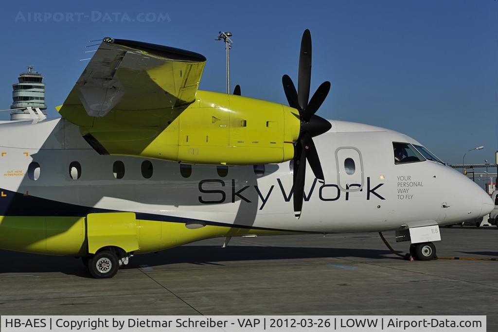HB-AES, 1995 Dornier 328-110 C/N 3021, Skywork Dornier 328