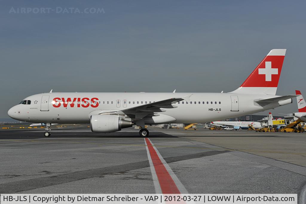 HB-JLS, 2012 Airbus A320-214 C/N 5069, Swiss Airbus 320