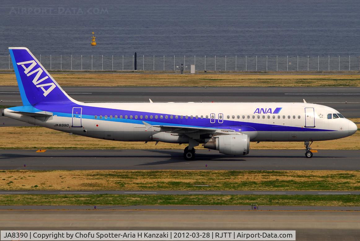 JA8390, 1991 Airbus A320-211 C/N 245, NikonD200+TAMRON AF 200-500mm F/5-6.3 LD IF