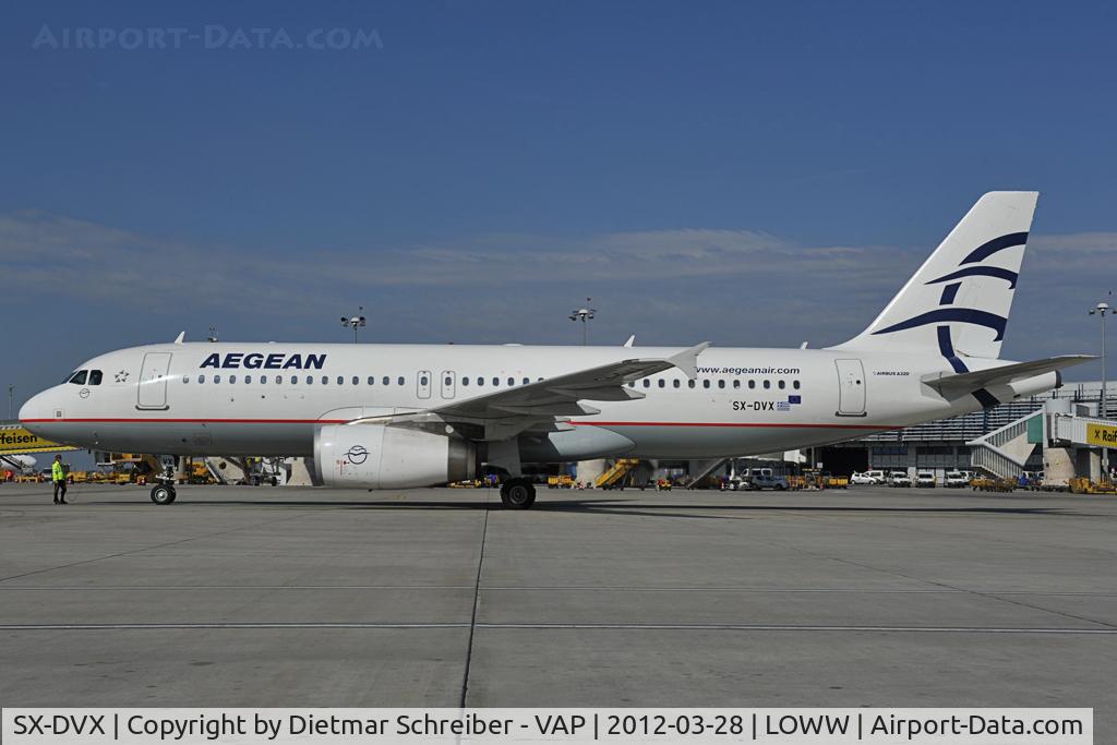 SX-DVX, 2009 Airbus A320-232 C/N 3829, Aegean Airbus 320