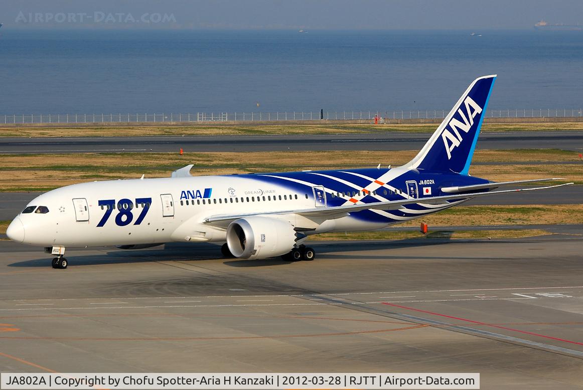JA802A, 2011 Boeing 787-8 Dreamliner C/N 34497, NikonD40+TAMRON SP AF 70-200mm F/2.8 Di LD [IF]