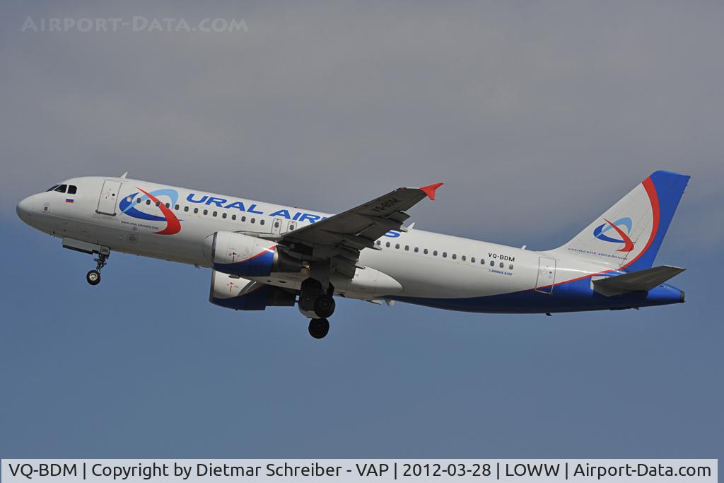 VQ-BDM, 2004 Airbus A320-214 C/N 2187, Ural Airlines Airbus 320