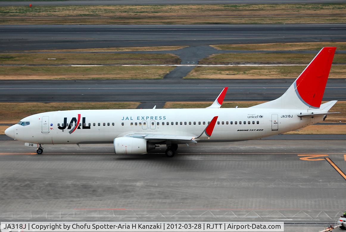 JA318J, 2008 Boeing 737-846 C/N 35347, NikonD40+TAMRON SP AF 70-200mm F/2.8 Di LD [IF]