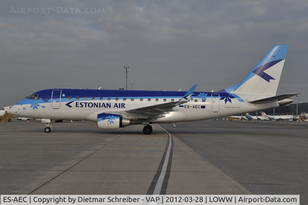 ES-AEC, 2005 Embraer 170LR (ERJ-170-100LR) C/N 17000107, Estonian Embraer 170