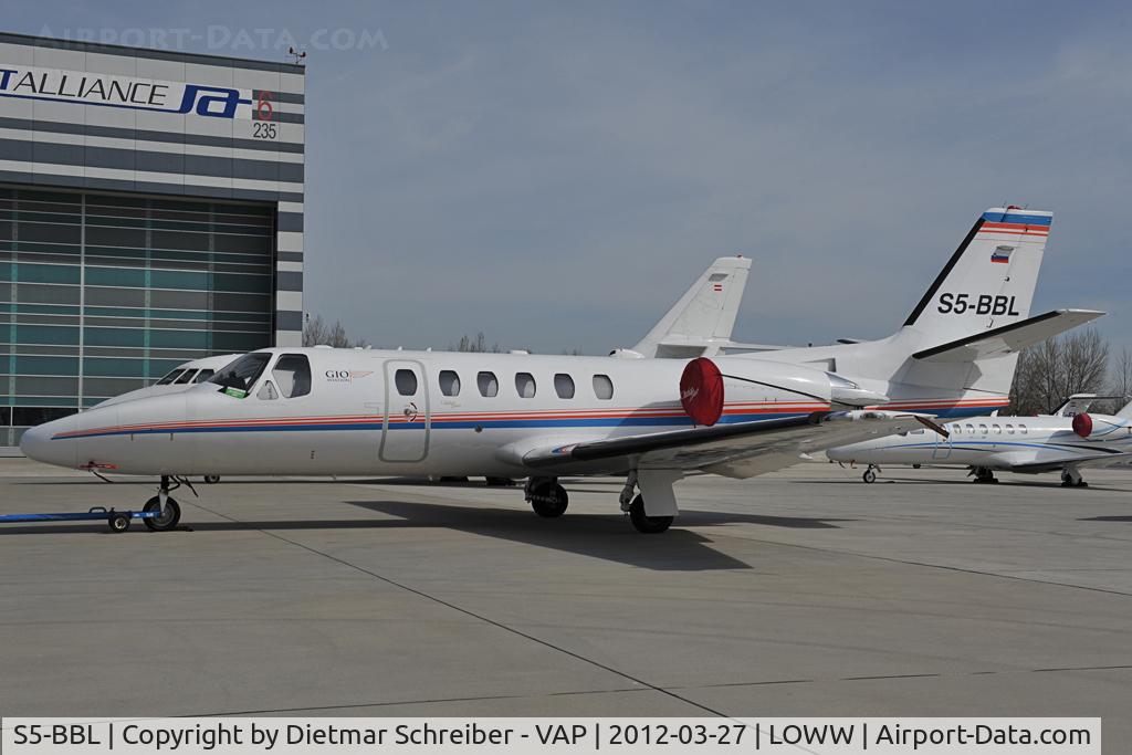 S5-BBL, 2001 Cessna 550 Citation Bravo C/N 550-0972, Cessna 550 Citation Bravo