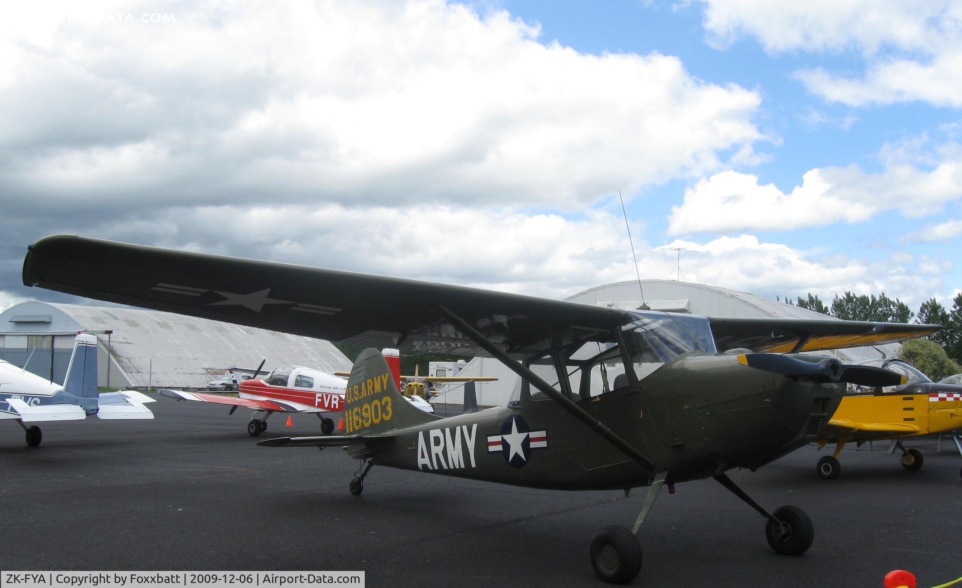 ZK-FYA, 1951 Cessna L-19A Bird Dog C/N 22737, Bird Dog 116903