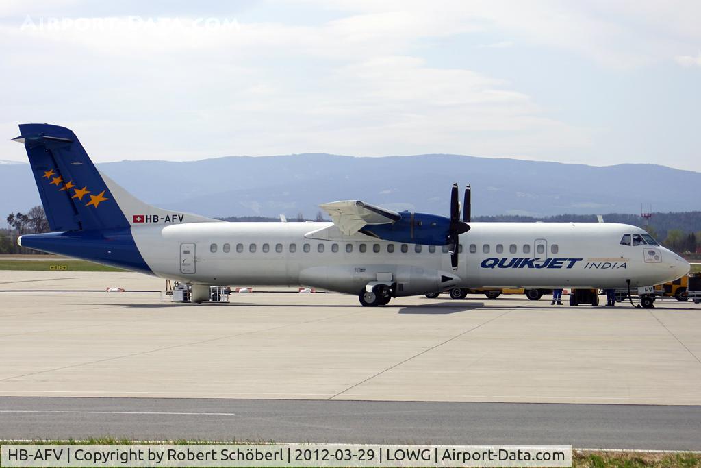 HB-AFV, 1992 ATR 72-202 C/N 341, HB-AFV