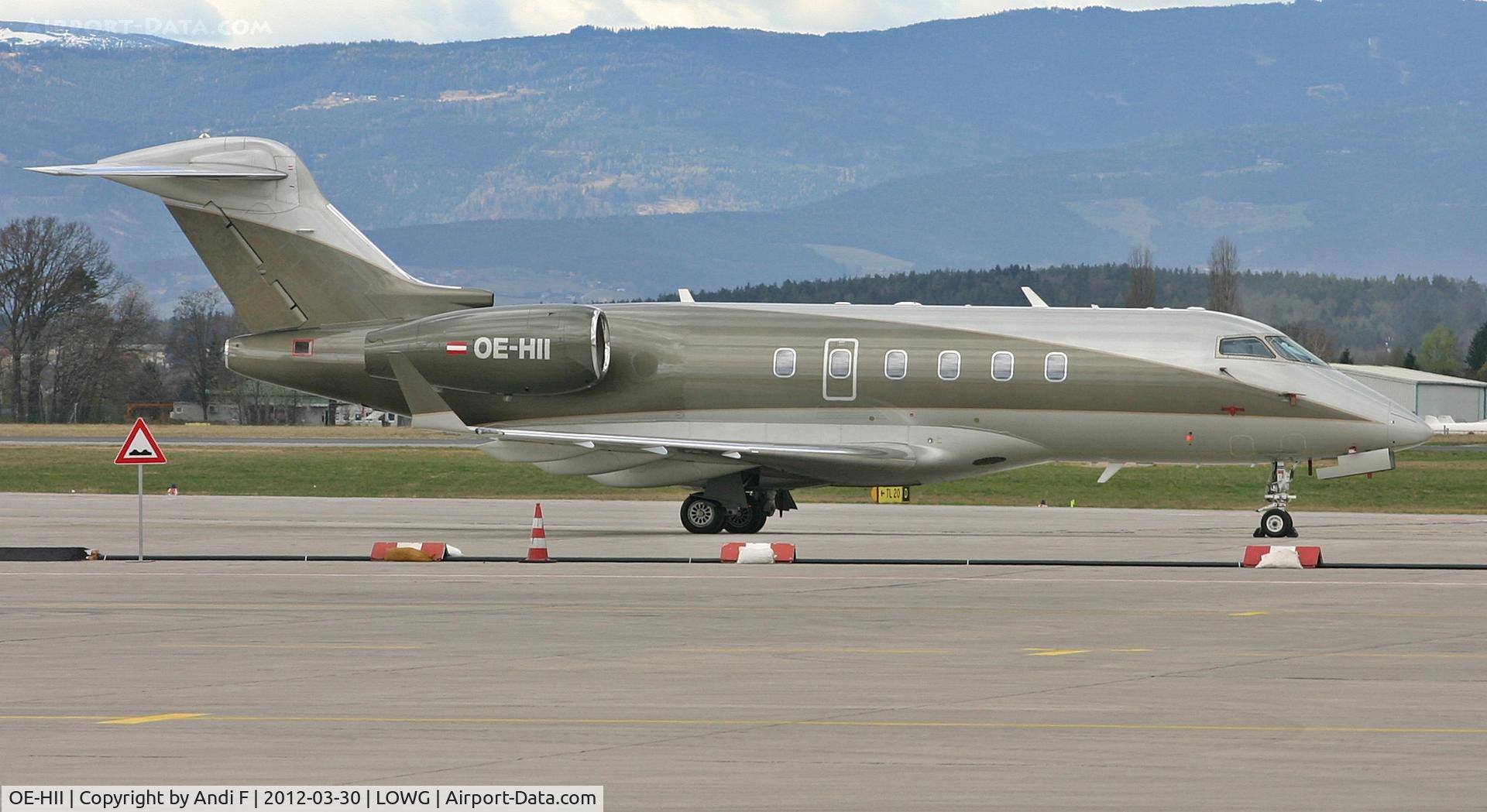 OE-HII, Bombardier Challenger 300 (BD-100-1A10) C/N 20111, Amira Air Bombardier BD-100-1A10 Challenger 300