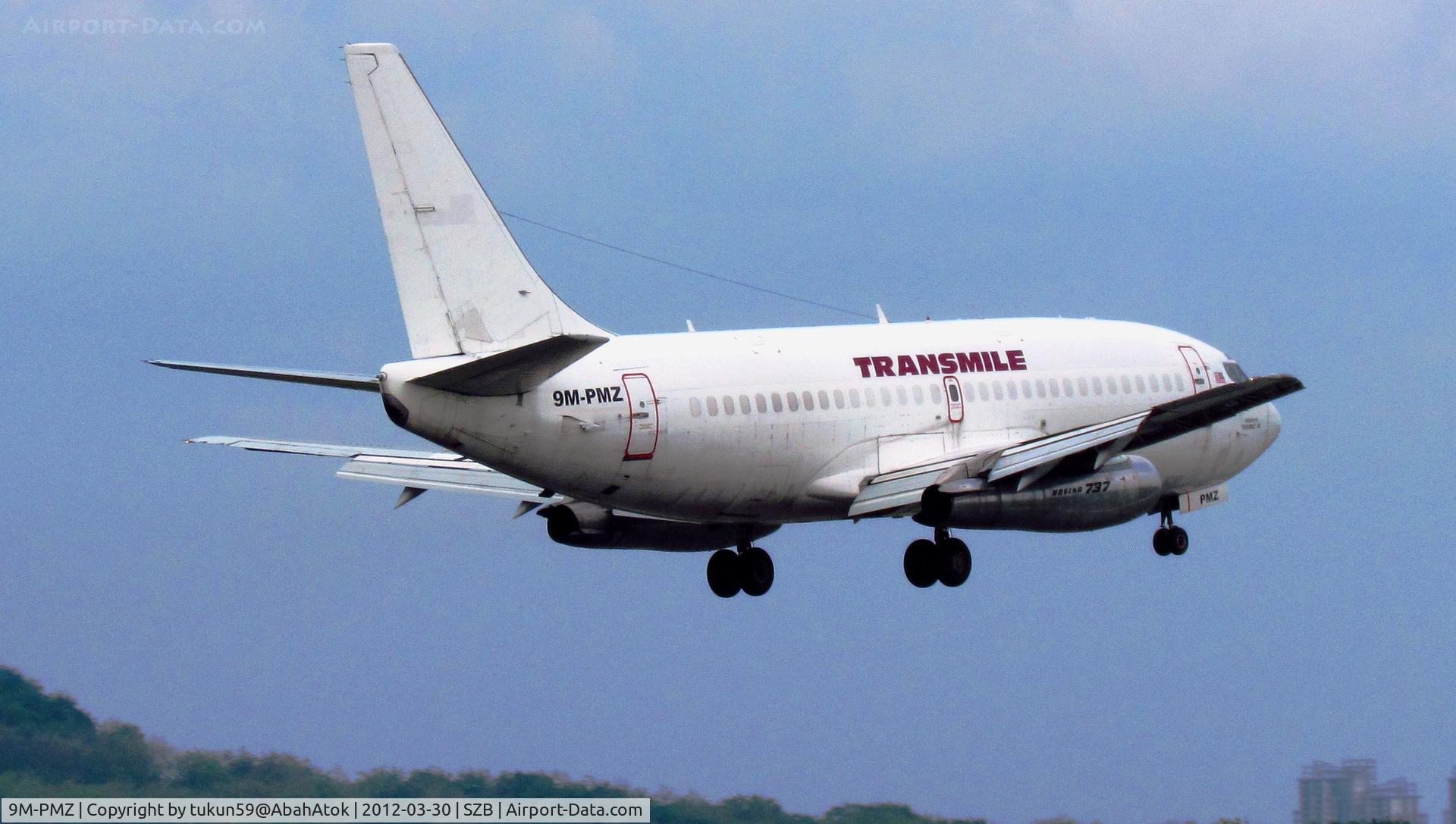 9M-PMZ, 1987 Boeing 737-209 C/N 23796, Transmile Air Services