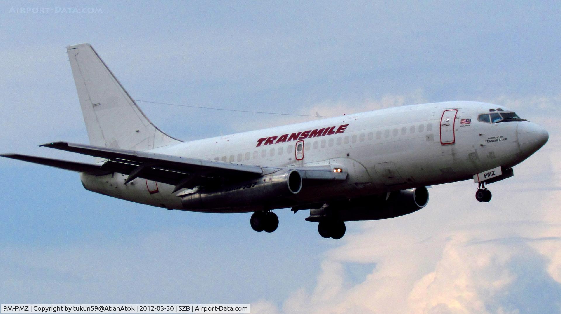 9M-PMZ, 1987 Boeing 737-209 C/N 23796, Transmile Air Services