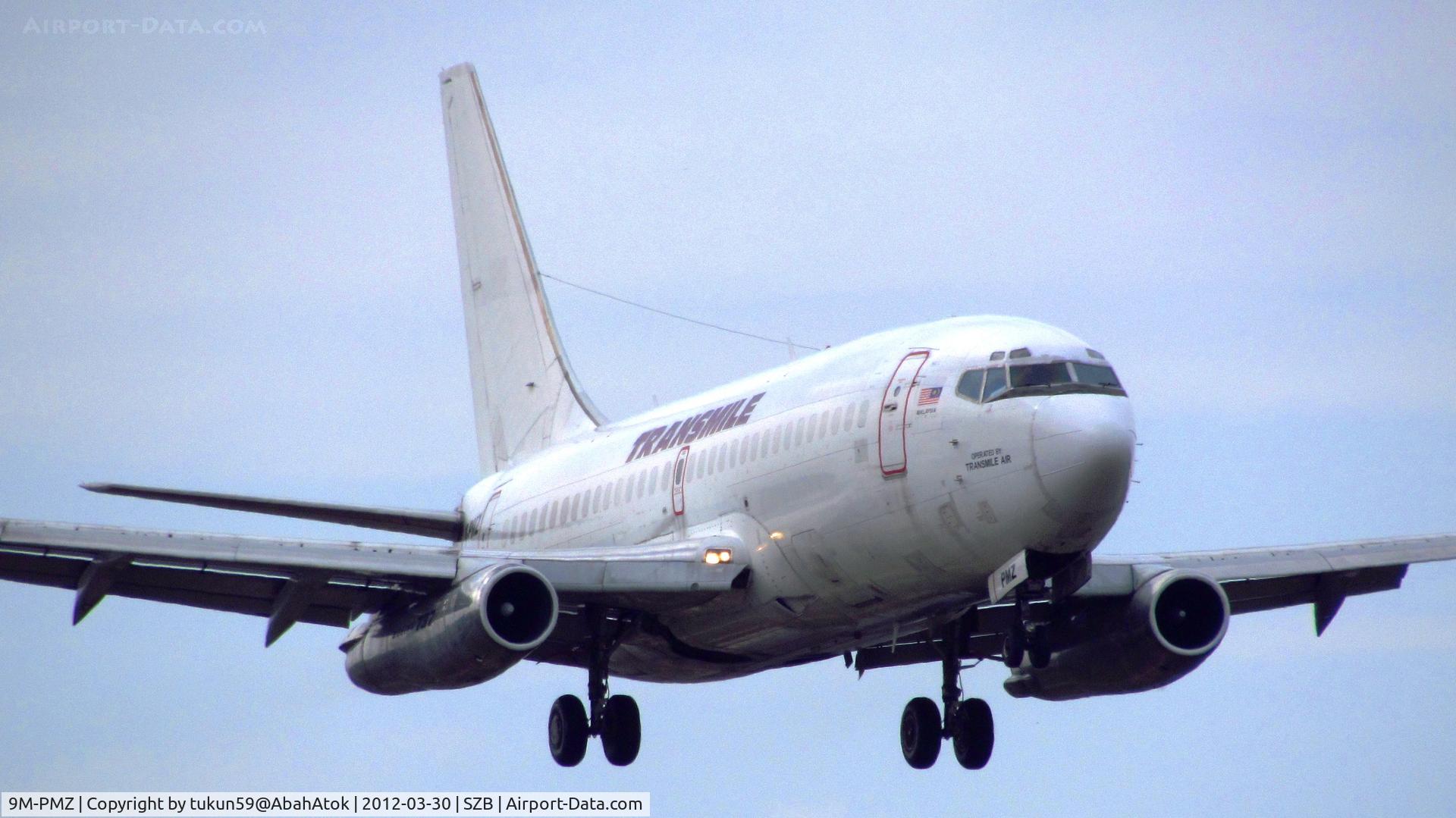 9M-PMZ, 1987 Boeing 737-209 C/N 23796, Transmile Air Services