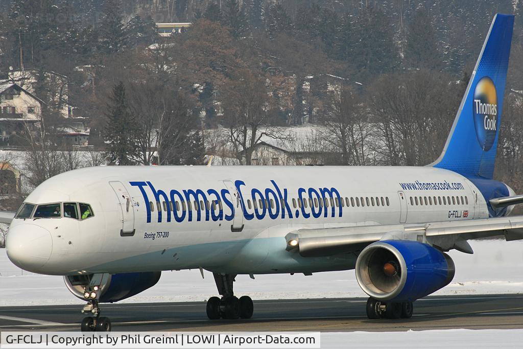 G-FCLJ, 1993 Boeing 757-2Y0 C/N 26160, Taken at INN.