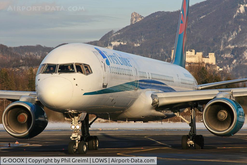 G-OOOX, 1993 Boeing 757-2Y0 C/N 26158, Taken at SZG.