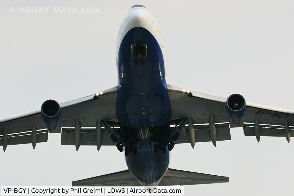 VP-BGY, 1987 Boeing 747-346 C/N 23640, Taken at SZG.