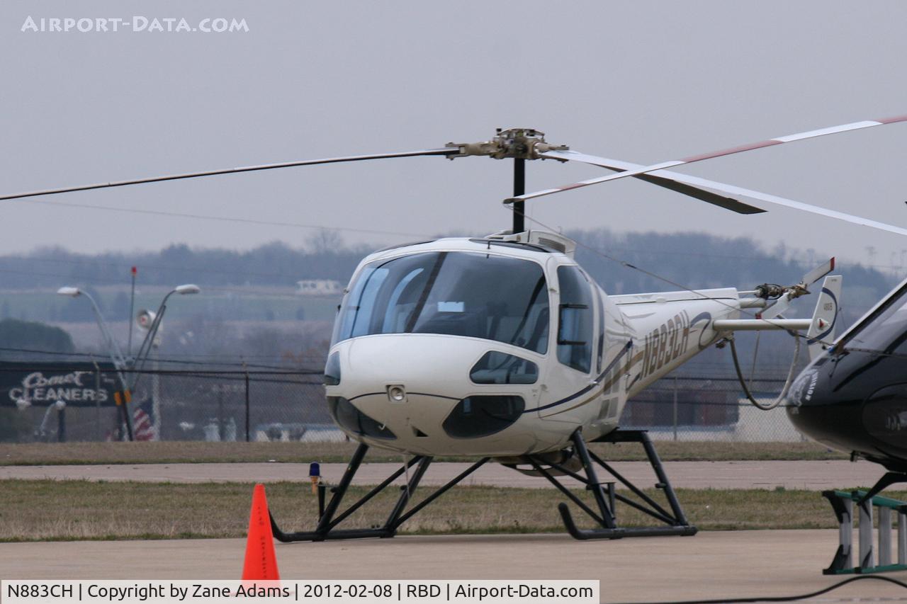 N883CH, 2009 Enstrom 480B C/N 5135, In town for Heli-Expo 2012 - Dallas, TX