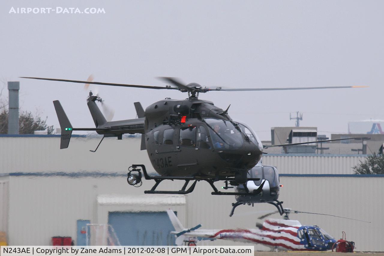 N243AE, Eurocopter-Kawasaki EC-145 (BK-117c-2) C/N 9467, In town for Heli-Expo 2012 - Dallas, TX
