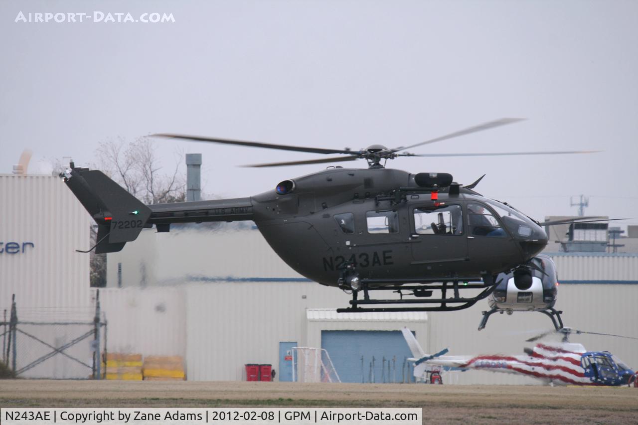 N243AE, Eurocopter-Kawasaki EC-145 (BK-117c-2) C/N 9467, In town for Heli-Expo 2012 - Dallas, TX