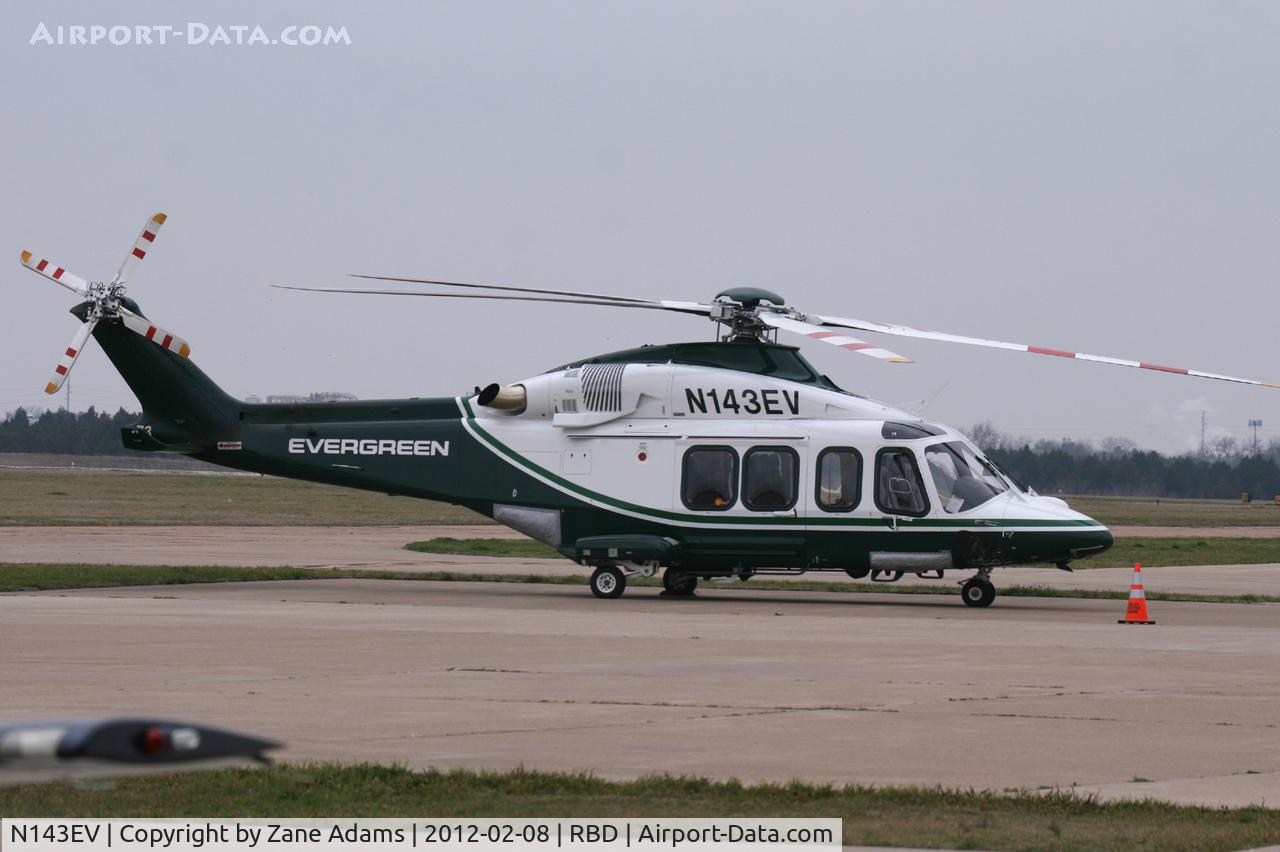 N143EV, AgustaWestland AW-139 C/N 41273, In town for Heli-Expo 2012 - Dallas, TX