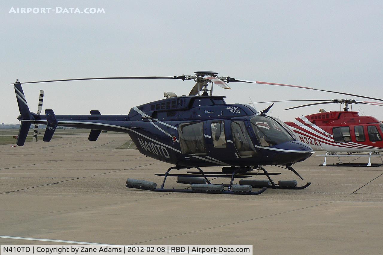 N410TD, 2012 Bell 407GX C/N 54306, In town for Heli-Expo 2012 - Dallas, TX
