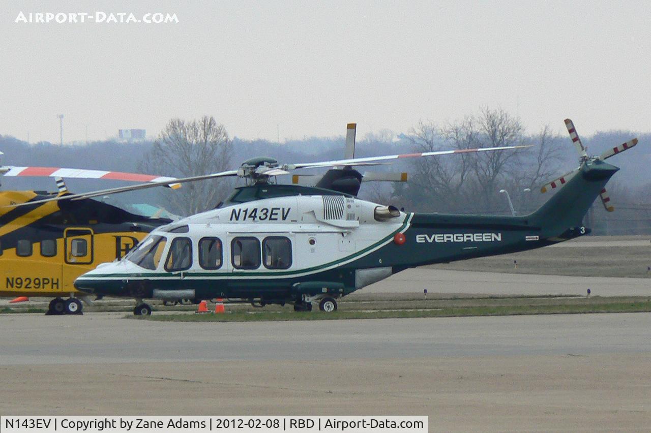 N143EV, AgustaWestland AW-139 C/N 41273, In town for Heli-Expo 2012 - Dallas, TX