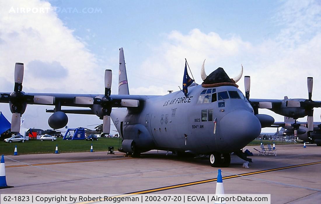 62-1823, 1962 Lockheed C-130E Hercules C/N 382-3786, FLYING VIKINGS.AFRC.934th AW.