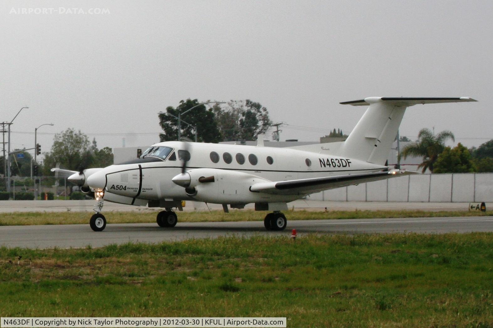 N463DF, 1981 Raytheon Aircraft Company A200CT C/N BP-024, Departing RWy6