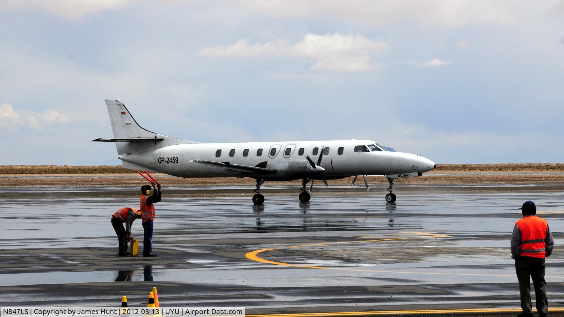N847LS, 1993 Fairchild SA-227DC Metro 23 C/N DC-847B, Now in Bolivia flying for Amaszonas with tail number CP 2459