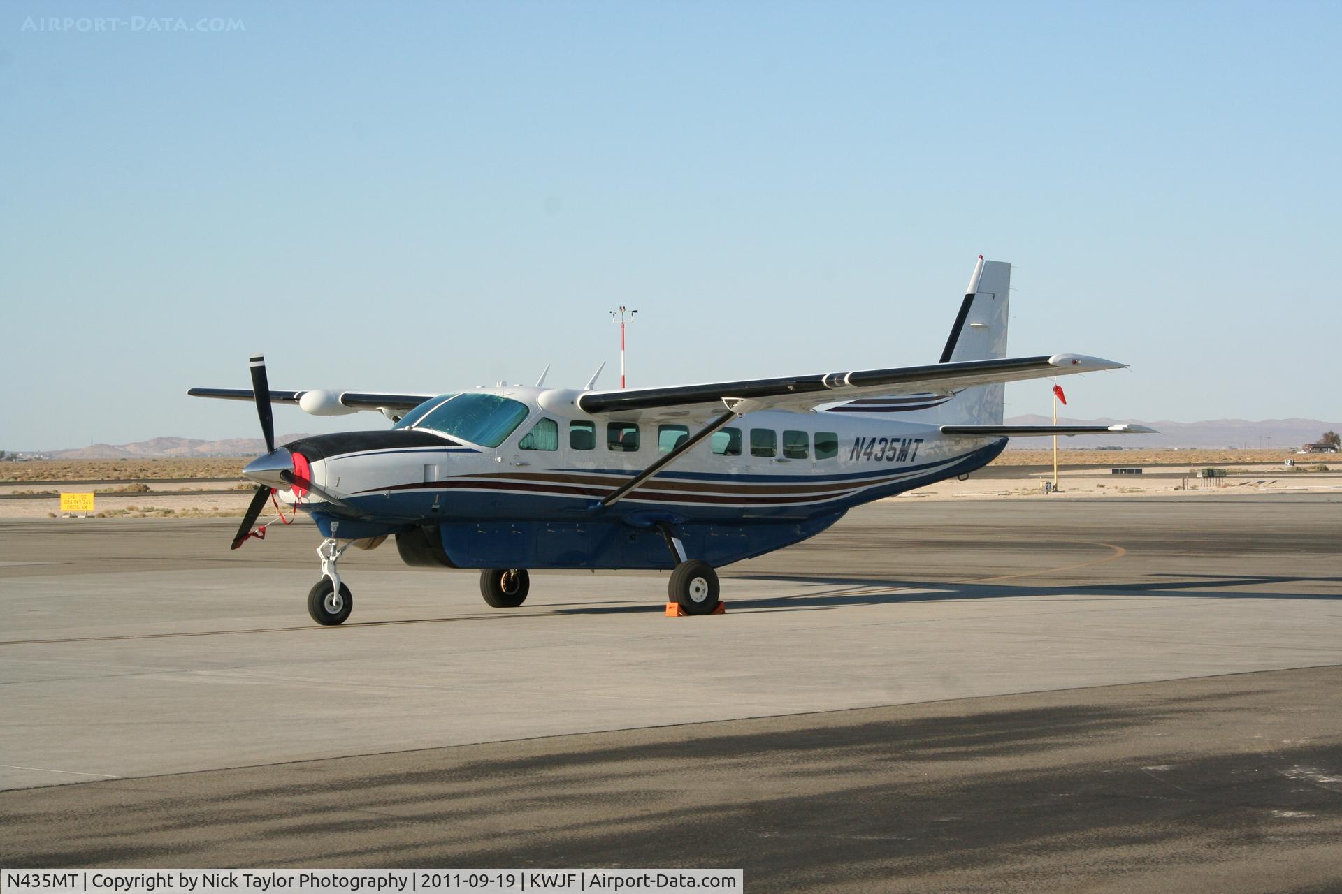 N435MT, 2007 Cessna 208B Grand Caravan C/N 208B-1305, On the ramp at Fox Field