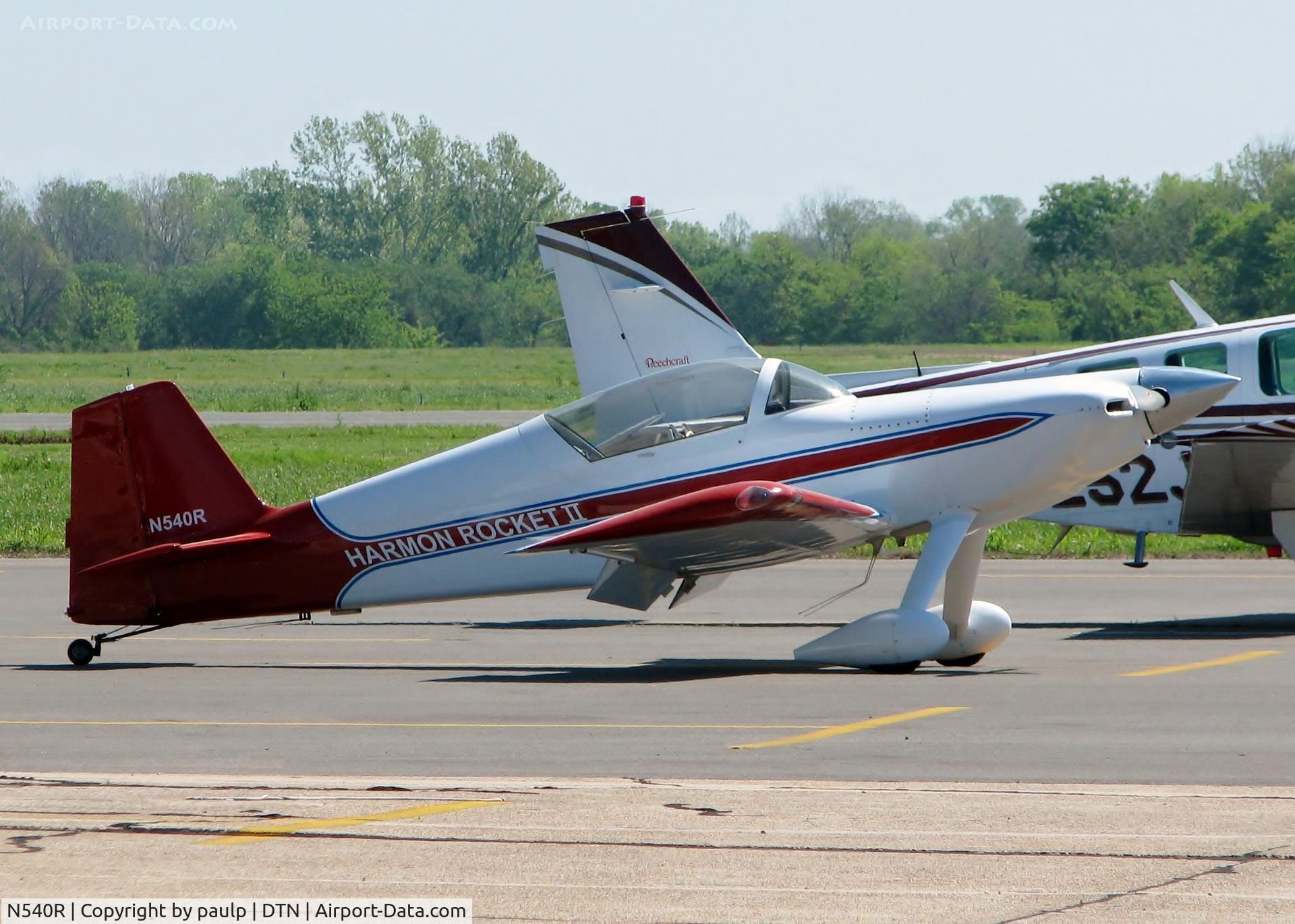 N540R, 1995 Vans RV-4 C/N 1101, At Downtown Shreveport.