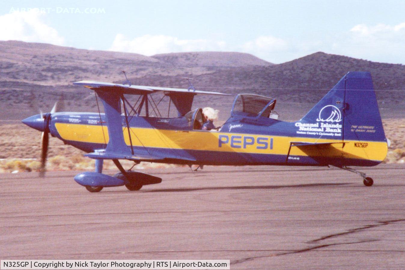 N325GP, Ultimate 10-300S C/N 300-001, Joann Osterud Airshows at Reno in the early 90's