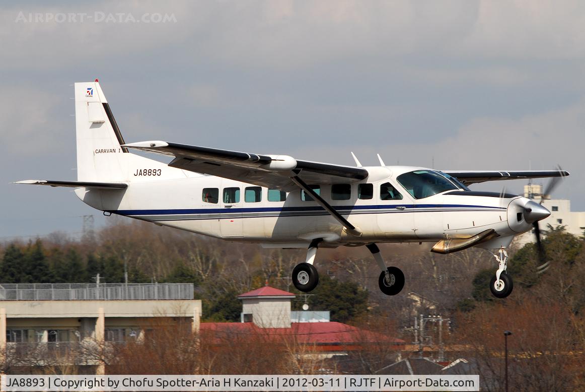 JA8893, Cessna 208B Grand Caravan C/N 208B0237, NikonD200+TAMRON AF 200-500mm F/5-6.3 LD IF
