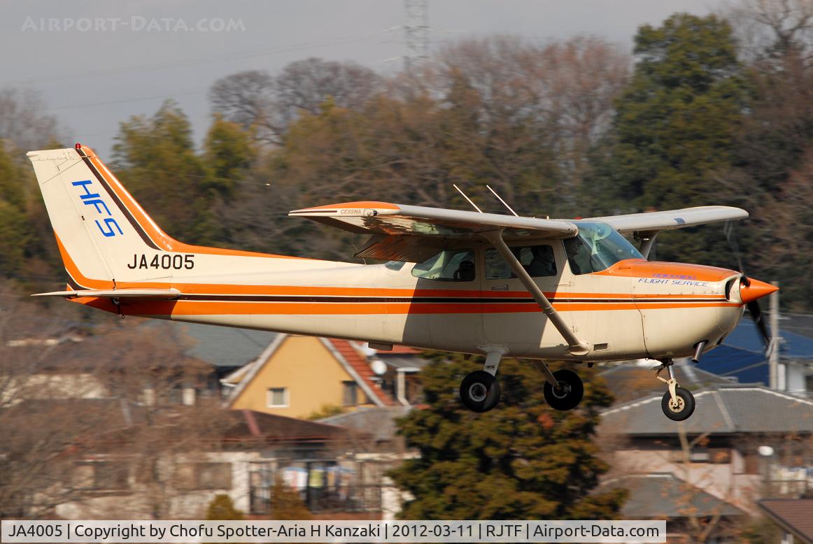 JA4005, 1987 Cessna 172P C/N 17276205, NikonD200+TAMRON AF 200-500mm F/5-6.3 LD IF