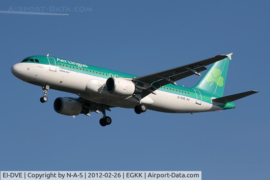 EI-DVE, 2007 Airbus A320-214 C/N 3219, Short final