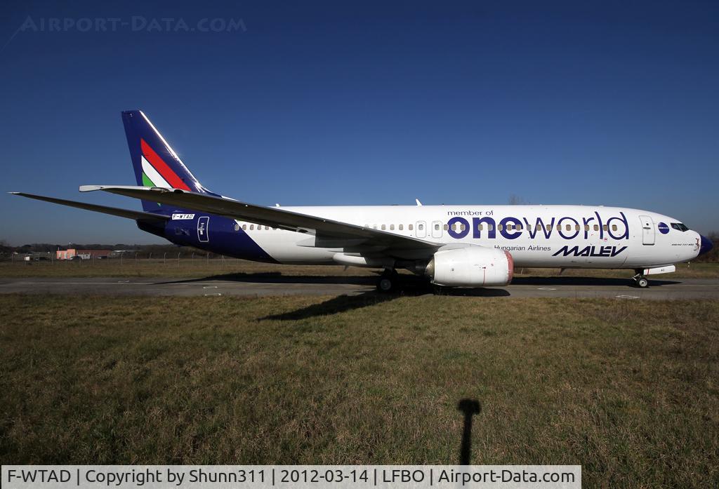 F-WTAD, 2005 Boeing 737-8Q8 C/N 30684, Re-registered... Ex. HA-LOU