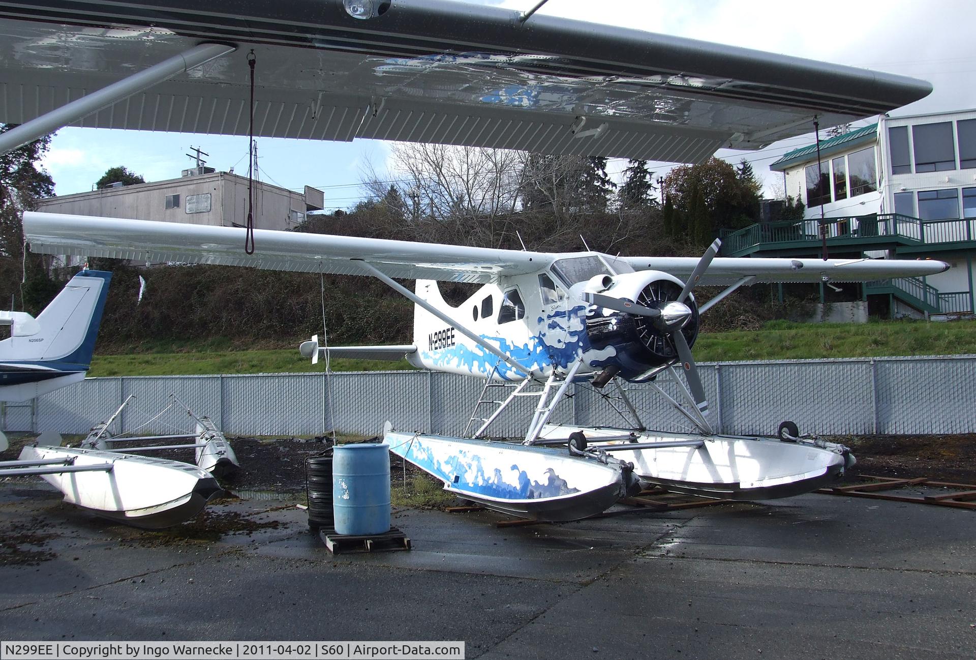 N299EE, 1954 De Havilland Canada DHC-2 Beaver Mk.1 C/N 723, De Havillland Canada DHC-2 Beaver Mk. I on floats at Kenmore Air Harbor, Kenmore WA