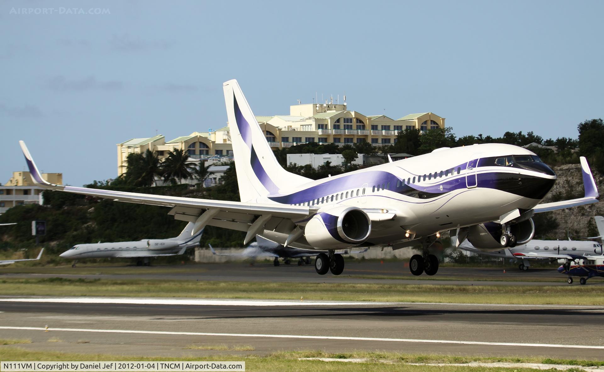 N111VM, 2007 Boeing 737-7GV C/N 36090, N111VM