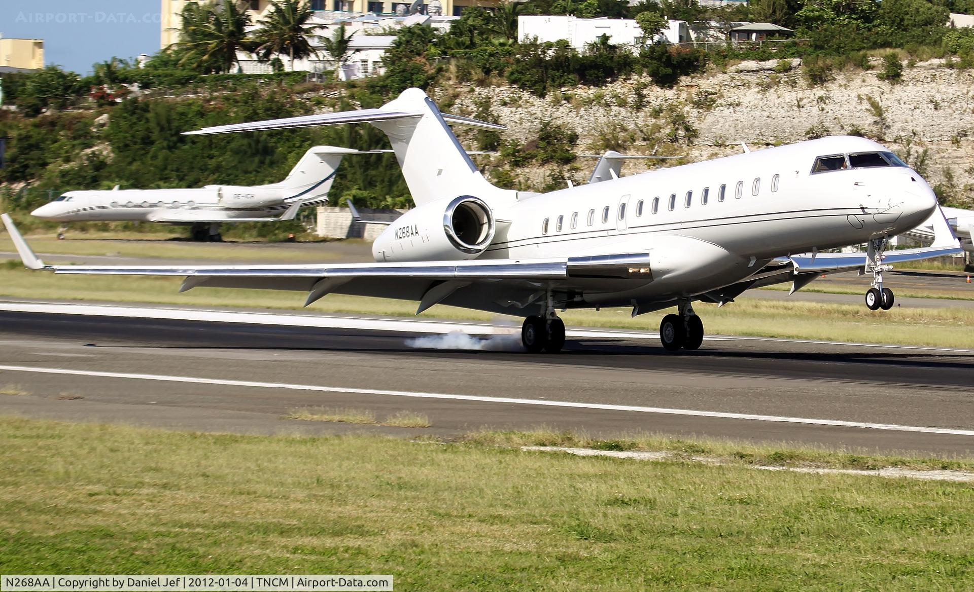 N268AA, 2010 Bombardier BD-700-1A10 Global Express XRS C/N 9406, N268AA