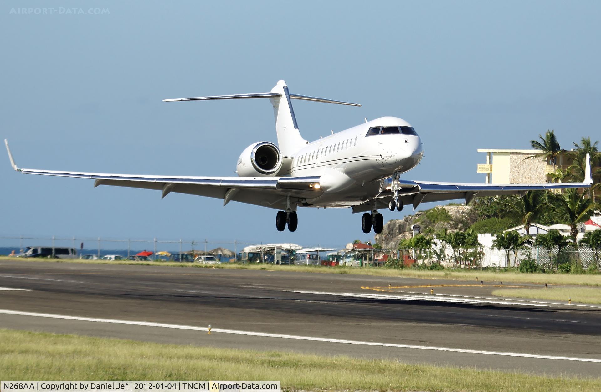 N268AA, 2010 Bombardier BD-700-1A10 Global Express XRS C/N 9406, N268AA