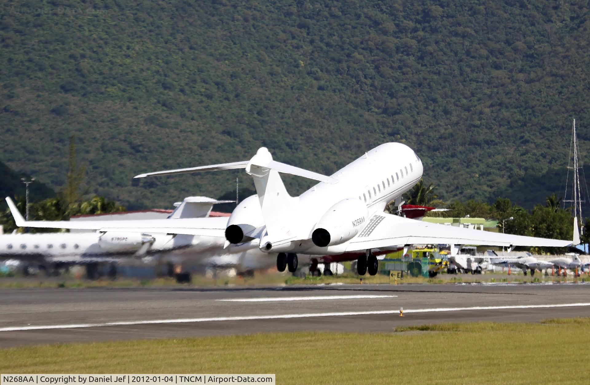 N268AA, 2010 Bombardier BD-700-1A10 Global Express XRS C/N 9406, N268AA