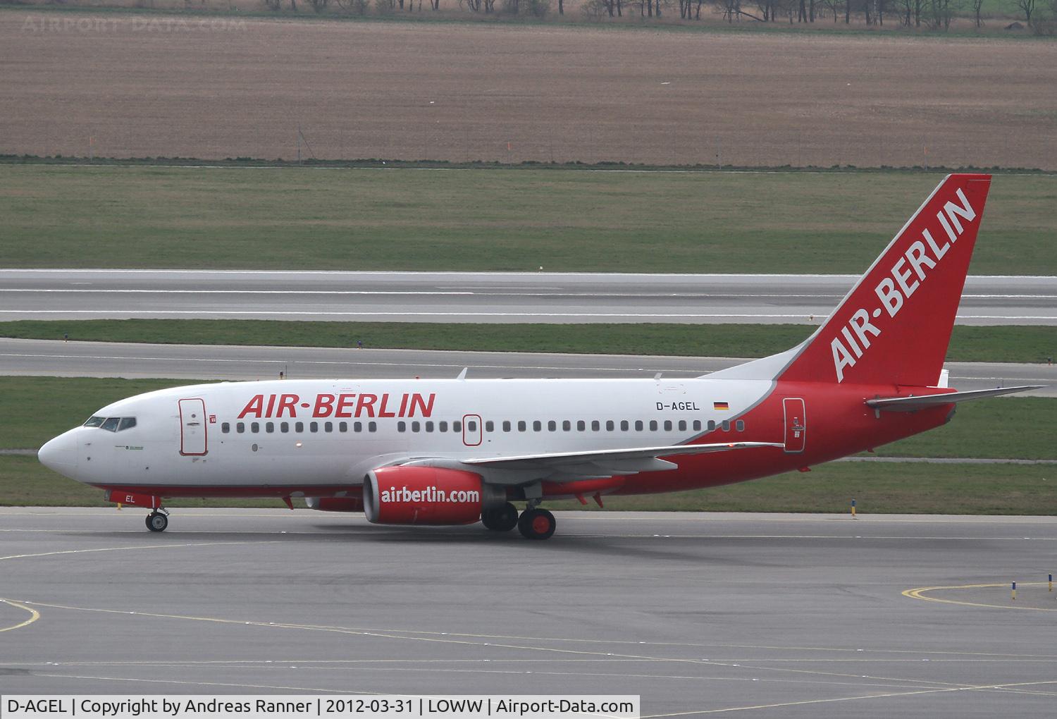 D-AGEL, 1997 Boeing 737-75B C/N 28110, Air Berlin Boeing 737