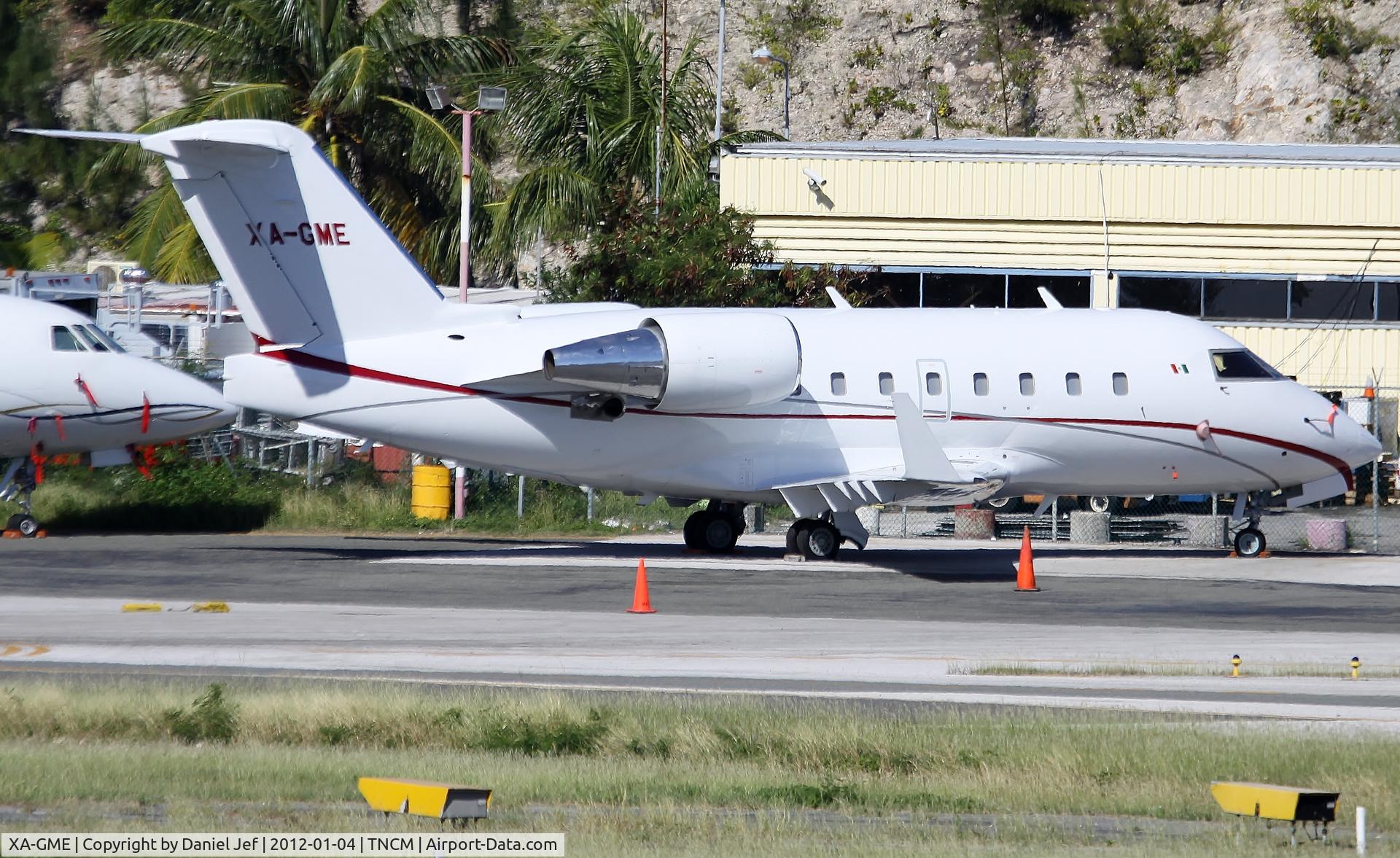 XA-GME, 1993 Canadair Challenger 601-3A (CL-600-2B16) C/N 5128, XA-GME