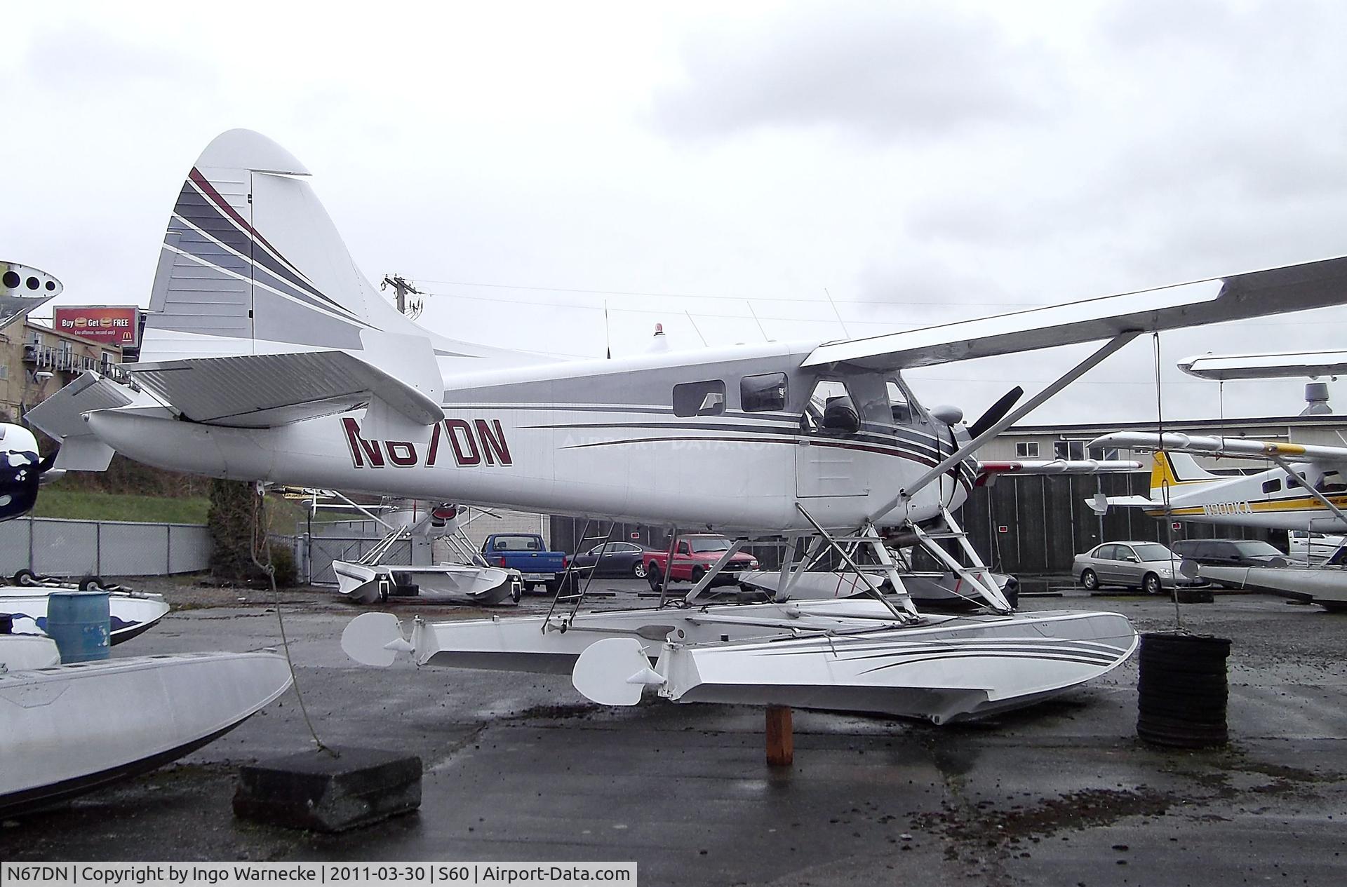 N67DN, 1955 De Havilland Canada DHC-2 Beaver Mk.I C/N 799, De Havilland Canada DHC-2 Beaver Mk. I on floats at Kenmore Air Harbor, Kenmore WA