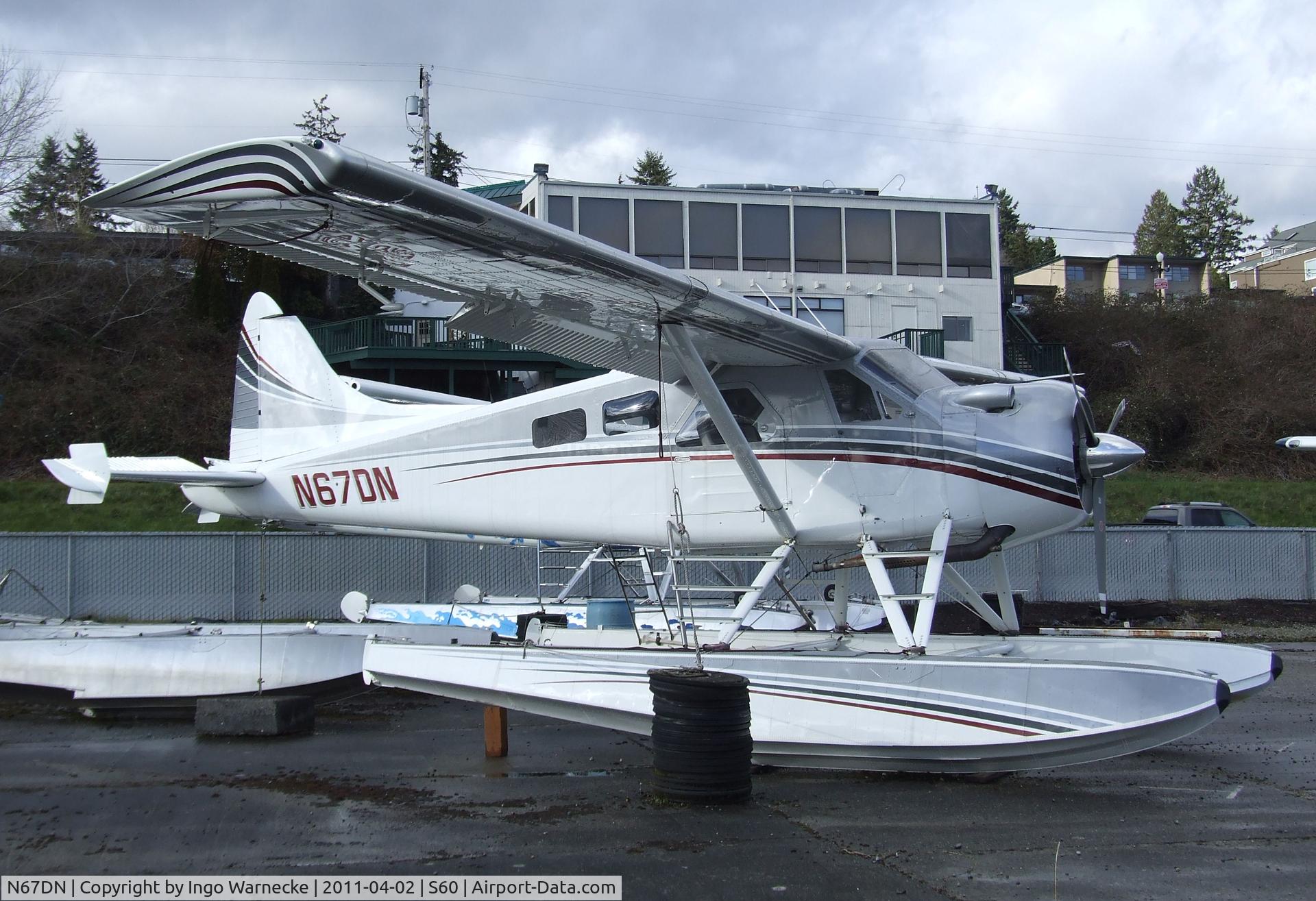 N67DN, 1955 De Havilland Canada DHC-2 Beaver Mk.I C/N 799, De Havilland Canada DHC-2 Beaver Mk. I on floats at Kenmore Air Harbor, Kenmore WA