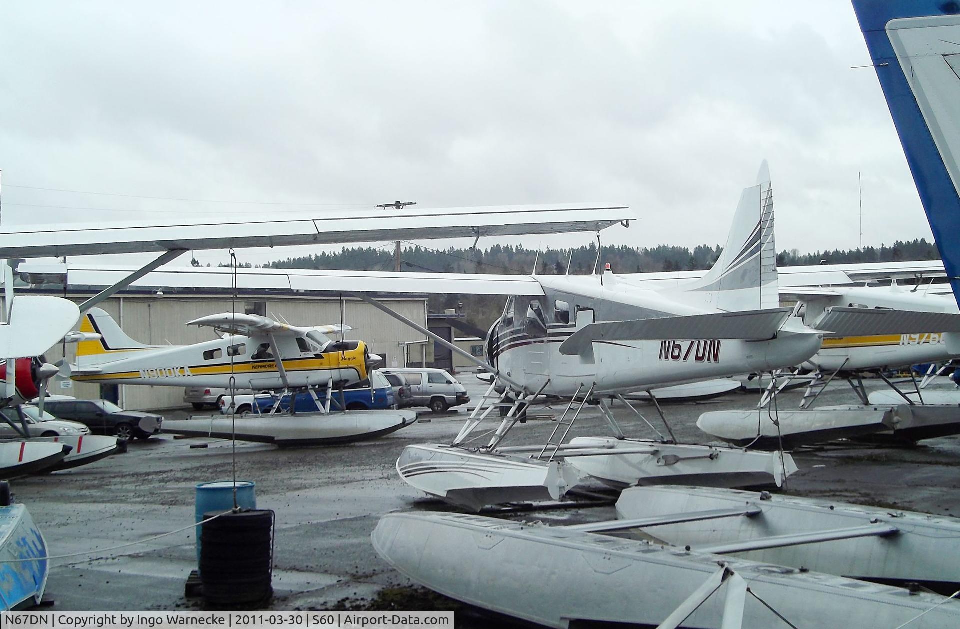 N67DN, 1955 De Havilland Canada DHC-2 Beaver Mk.I C/N 799, De Havilland Canada DHC-2 Beaver Mk. I on floats at Kenmore Air Harbor, Kenmore WA