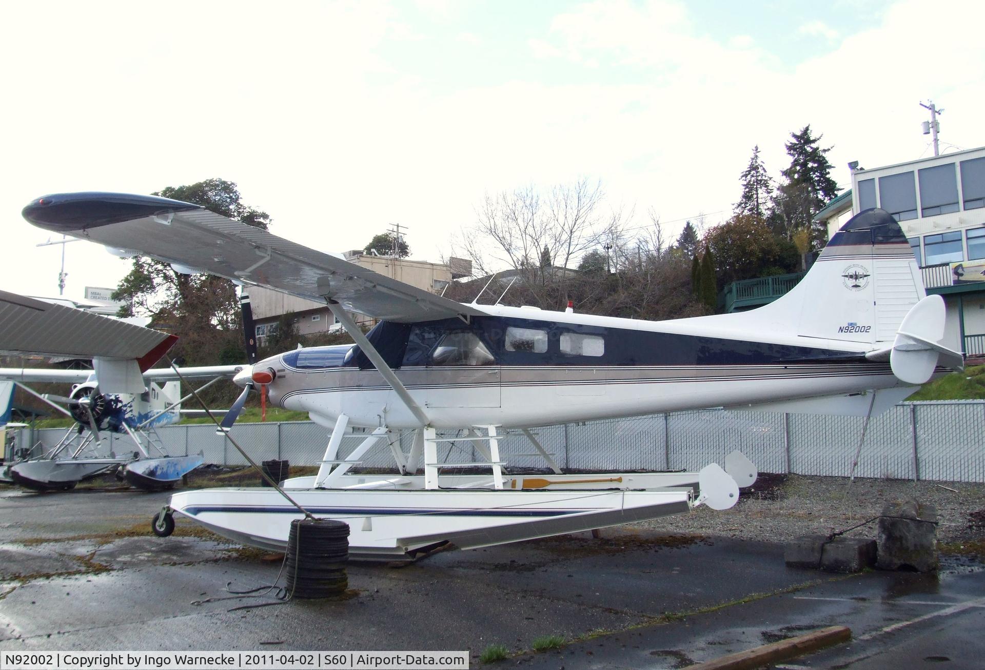 N92002, De Havilland Canada DHC-2 Beaver Mk.1 C/N 1556, De Havilland Canada DHC-2 Beaver turboprop-conversion on floats at Kenmore Air Harbor, Kenmore WA