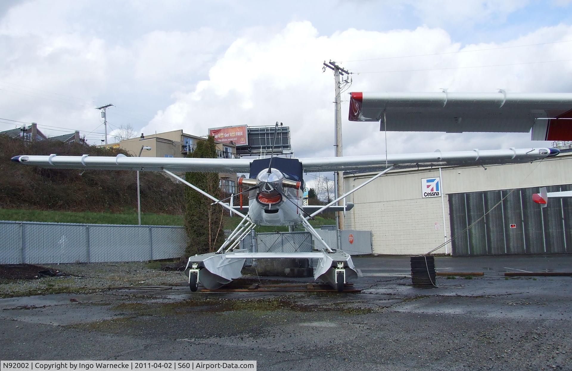 N92002, De Havilland Canada DHC-2 Beaver Mk.1 C/N 1556, De Havilland Canada DHC-2 Beaver turboprop-conversion on floats at Kenmore Air Harbor, Kenmore WA
