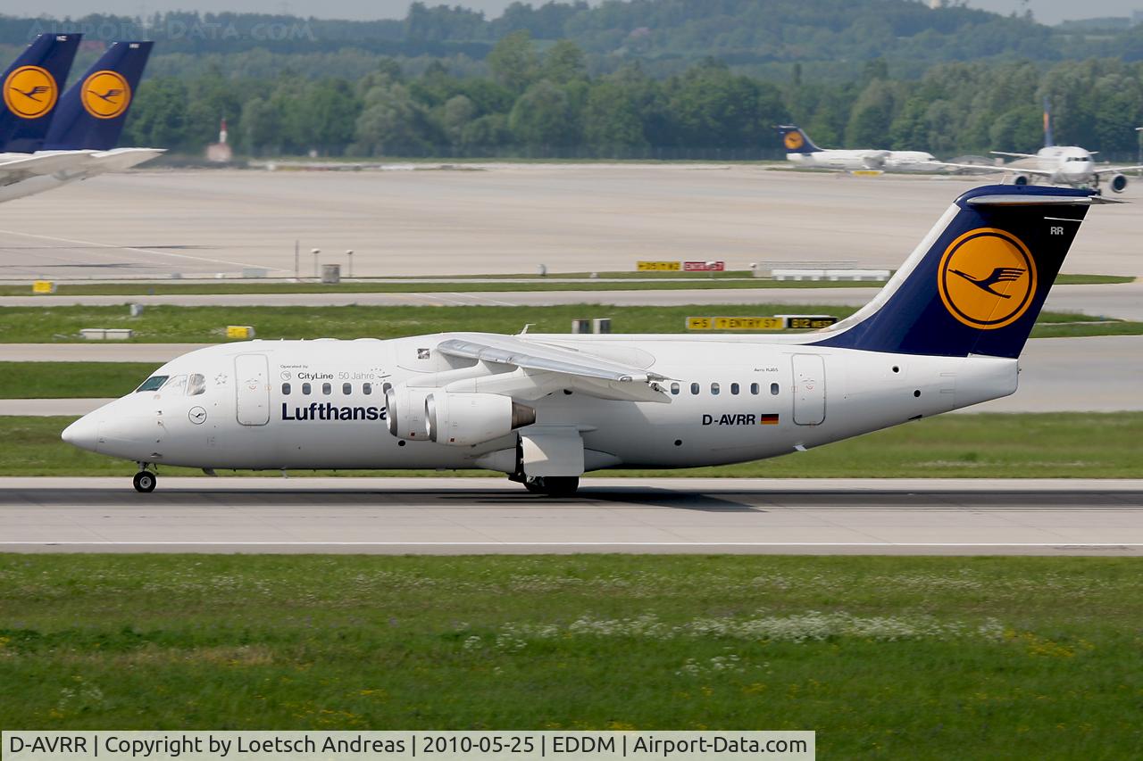 D-AVRR, 1997 BAE Systems Avro 146-RJ85 C/N E.2317, DLH Avro Jet