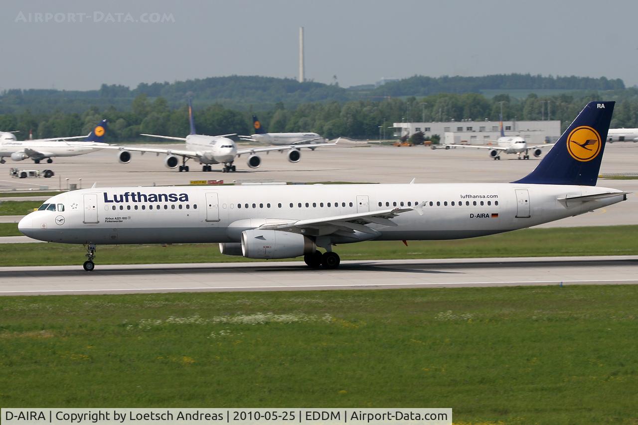D-AIRA, 1993 Airbus A321-131 C/N 0458, named 