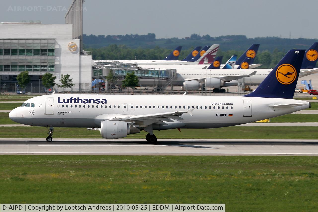 D-AIPD, 1989 Airbus A320-211 C/N 0072, named 