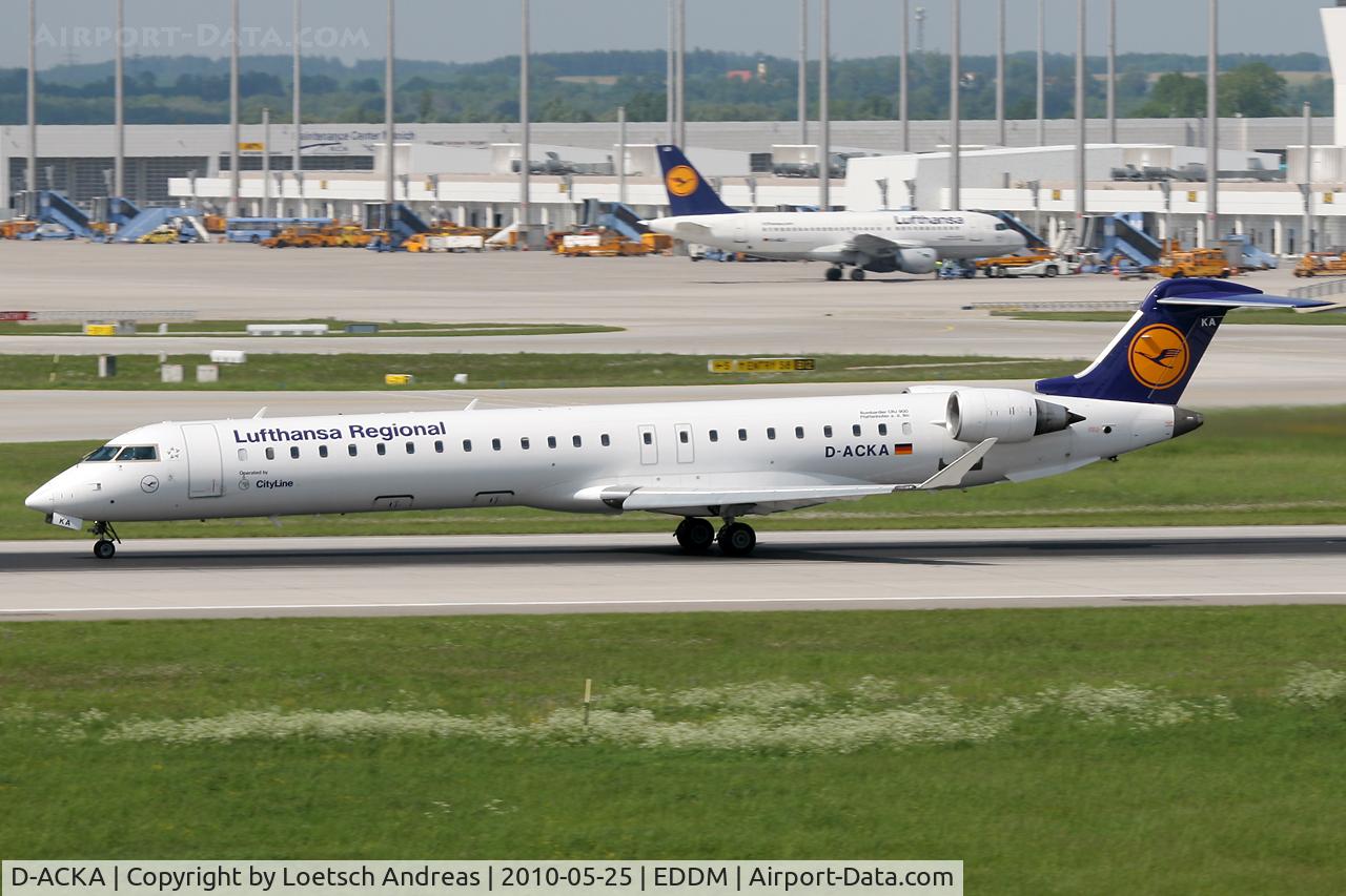 D-ACKA, 2006 Bombardier CRJ-900LR (CL-600-2D24) C/N 15072, DLH Regional / Cityline
